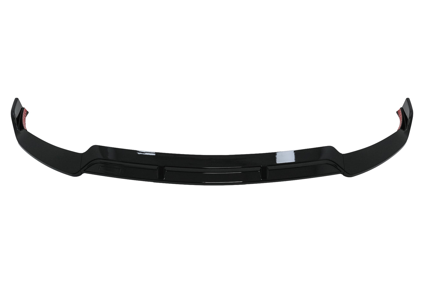 Stoßfängerlippe für Mercedes C W205 S205 A205 C205 14-19 Sport Line Glänzend Schwarz CarPartsTuning