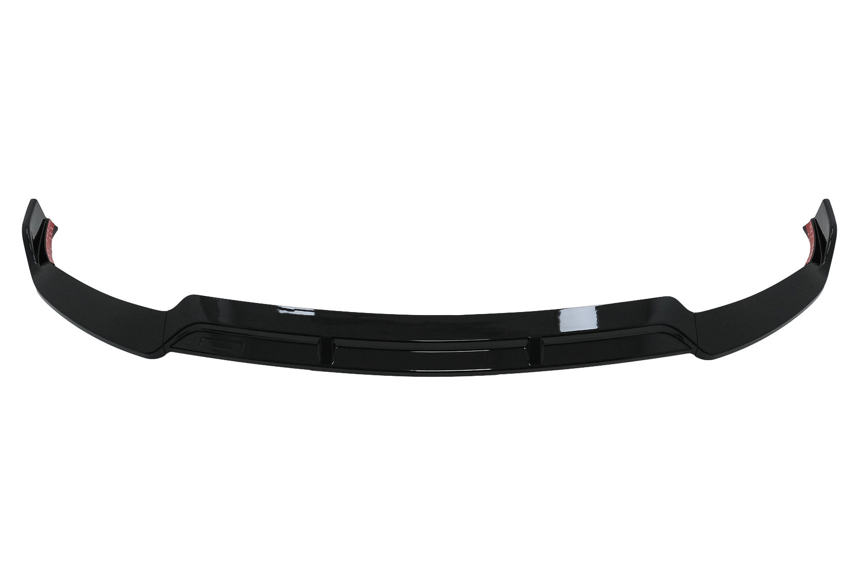 Stoßfängerlippe für Mercedes C W205 S205 A205 C205 14-19 Sport Line Glänzend Schwarz CarPartsTuning