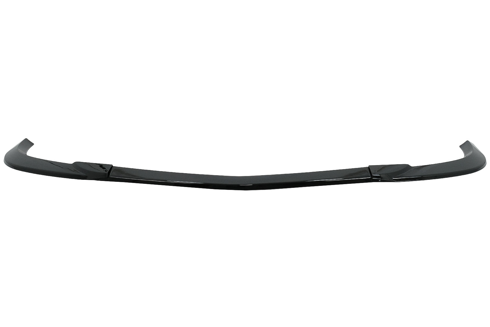 Stoßfängerlippe für Mercedes C-Klasse W204 S204 C204 Sport Line 2011-2015 Glänzend schwarz Carpartstuning Austria