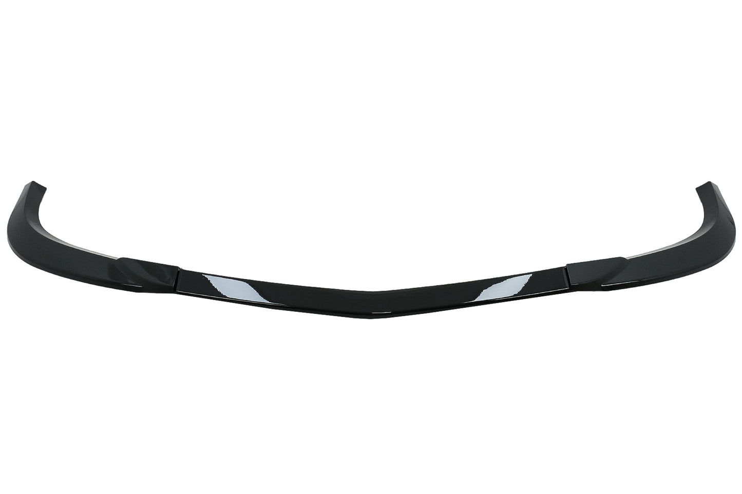 Stoßfängerlippe für Mercedes C-Klasse W204 S204 C204 Sport Line 2011-2015 Glänzend schwarz Carpartstuning Austria