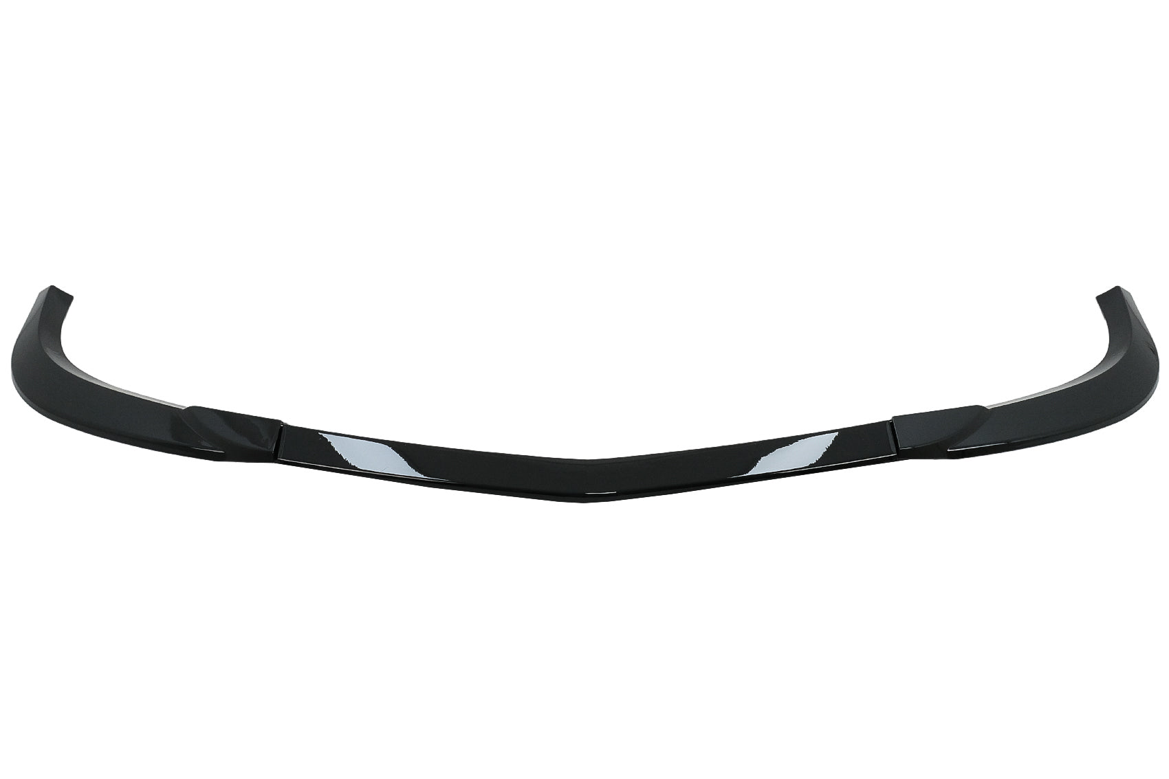 Stoßfängerlippe für Mercedes C-Klasse W204 S204 C204 Sport Line 2011-2015 Glänzend schwarz Carpartstuning Austria