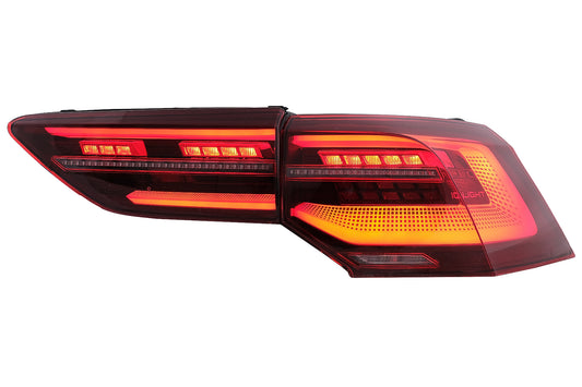 Voll LED Rückleuchten für VW Golf 8 Schrägheck Mk8 MQB 20+ Dynamisches Blinken Carpartstuning Austria