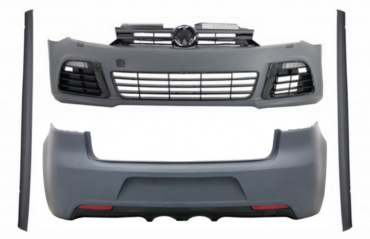 Bodykit für VW Golf 6 08-13 Hatchback R20 Look Stoßstange Kühlergrill LED Tagfahrlicht Seitenschweller Carpartstuning Austria