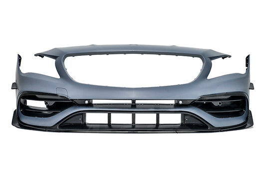 Frontstoßstange Stoßstange für Mercedes CLA W117 X117 2013–2018 Facelift CLA45 Design Spoiler Carpartstuning Austria