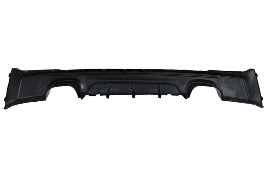 Stoßstangen Spoiler Diffusor Doppelter Ausgang für BMW 2er F22 F23 2013+ Carbon Look Carpartstuning Austria