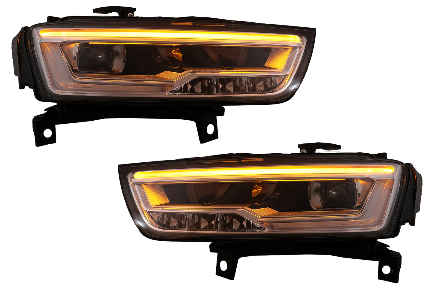Full LED Scheinwerfer für Audi Q3 8U Facelift 14-17 Umrüstung von Xenon auf LED Carpartstuning Austria