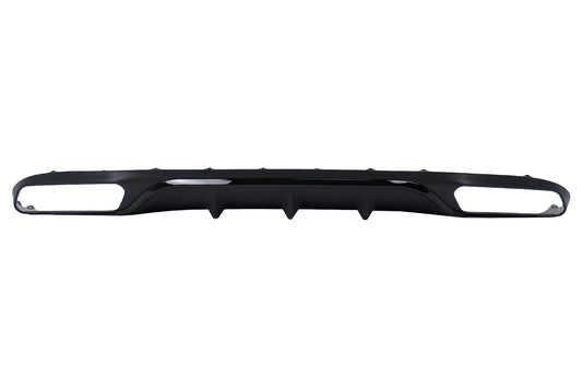 Stoßstangen Luftverteiler für Mercedes E-Klasse W213 S213 Standard 16-19 E63 Look Schwarz Carpartstuning Austria