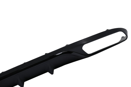 Stoßstangen Luftverteiler für Mercedes E-Klasse W213 S213 Standard 16-19 E63 Look Schwarz Carpartstuning Austria