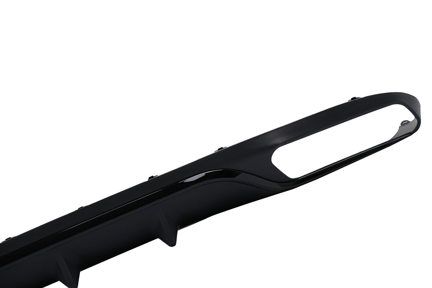 Stoßstangen Luftverteiler für Mercedes E-Klasse W213 S213 Standard 16-19 E63 Look Schwarz Carpartstuning Austria