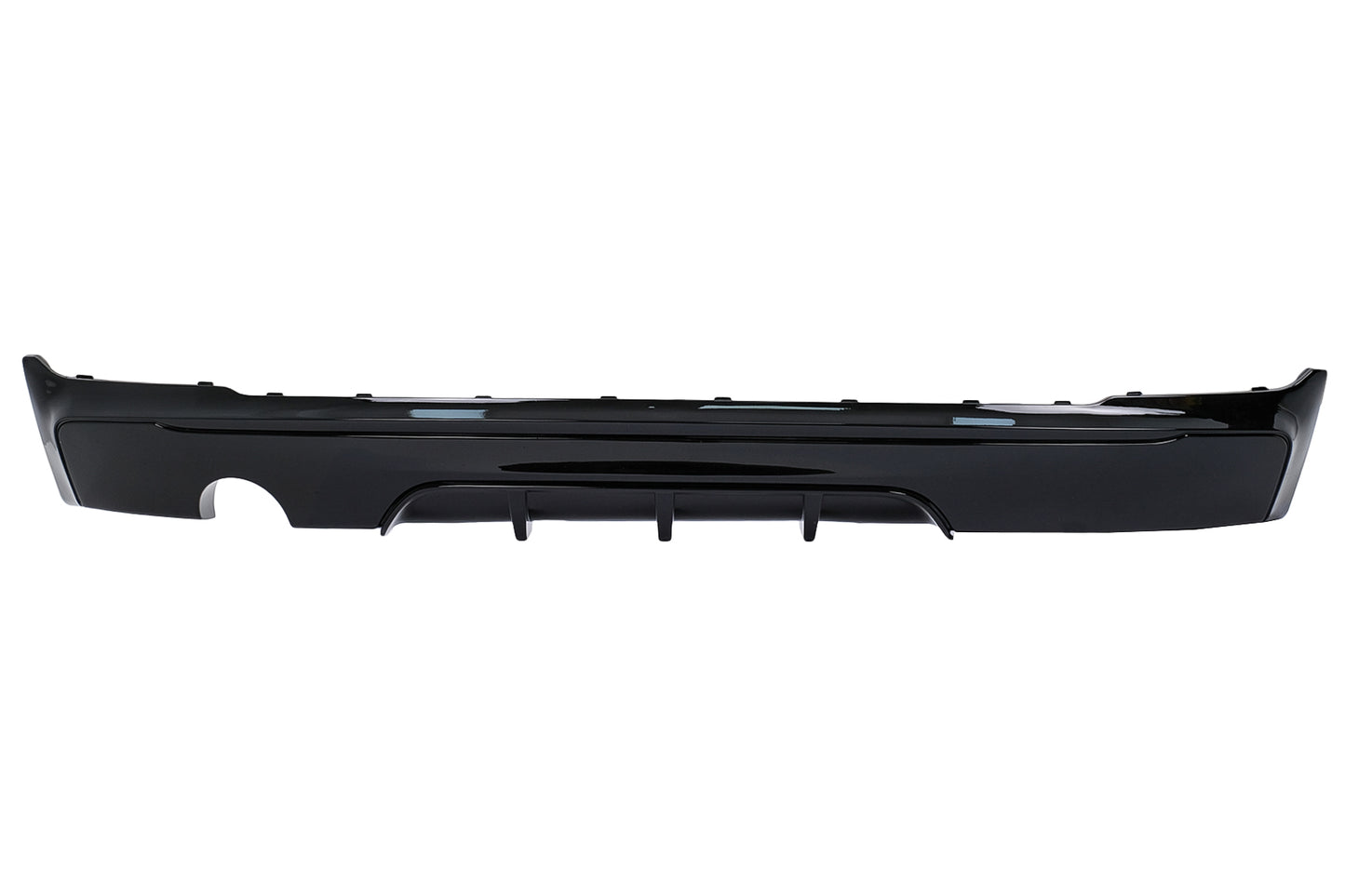 Stoßstange Spoiler Luftverteiler Linke Einzelsteckdose für BMW 2er F22 F23 13+ Glanzend zwart Carpartstuning Austria
