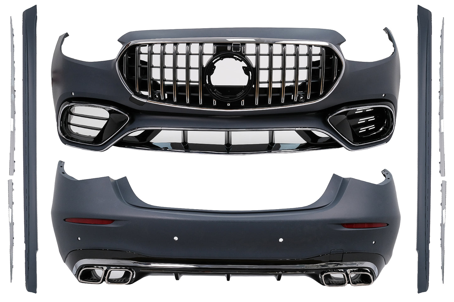 Bodykit für Mercedes S-Klasse W223 2020+ S63 Design Stoßstange Endrohre Kühlergrill Carpartstuning Austria