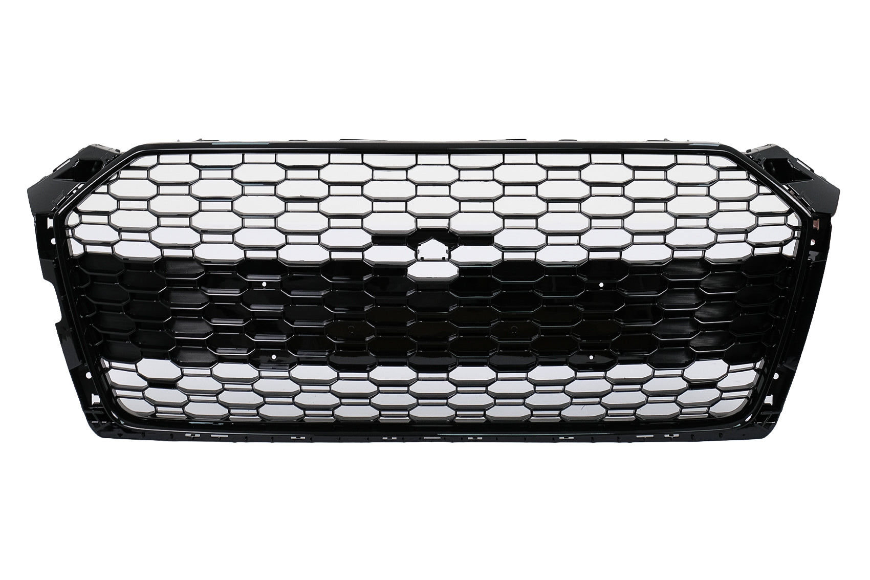 Kühlergrill ohne Emblem für Audi A5 F5 2017-2019 RS Design Schwarz Carpartstuning Austria