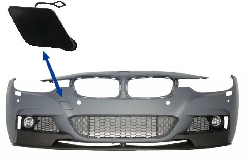 Abschlepphakenabdeckung Frontstoßstange Passend Für BMW 3er F30 F31 Limousine Touring (2011) M-Tech M Performance Design KITT