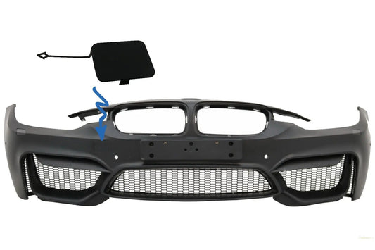 Abschlepphakenabdeckung Passend Für Frontstoßstange M4 Design BMW 3er F30 F31 (2011-2018) KITT