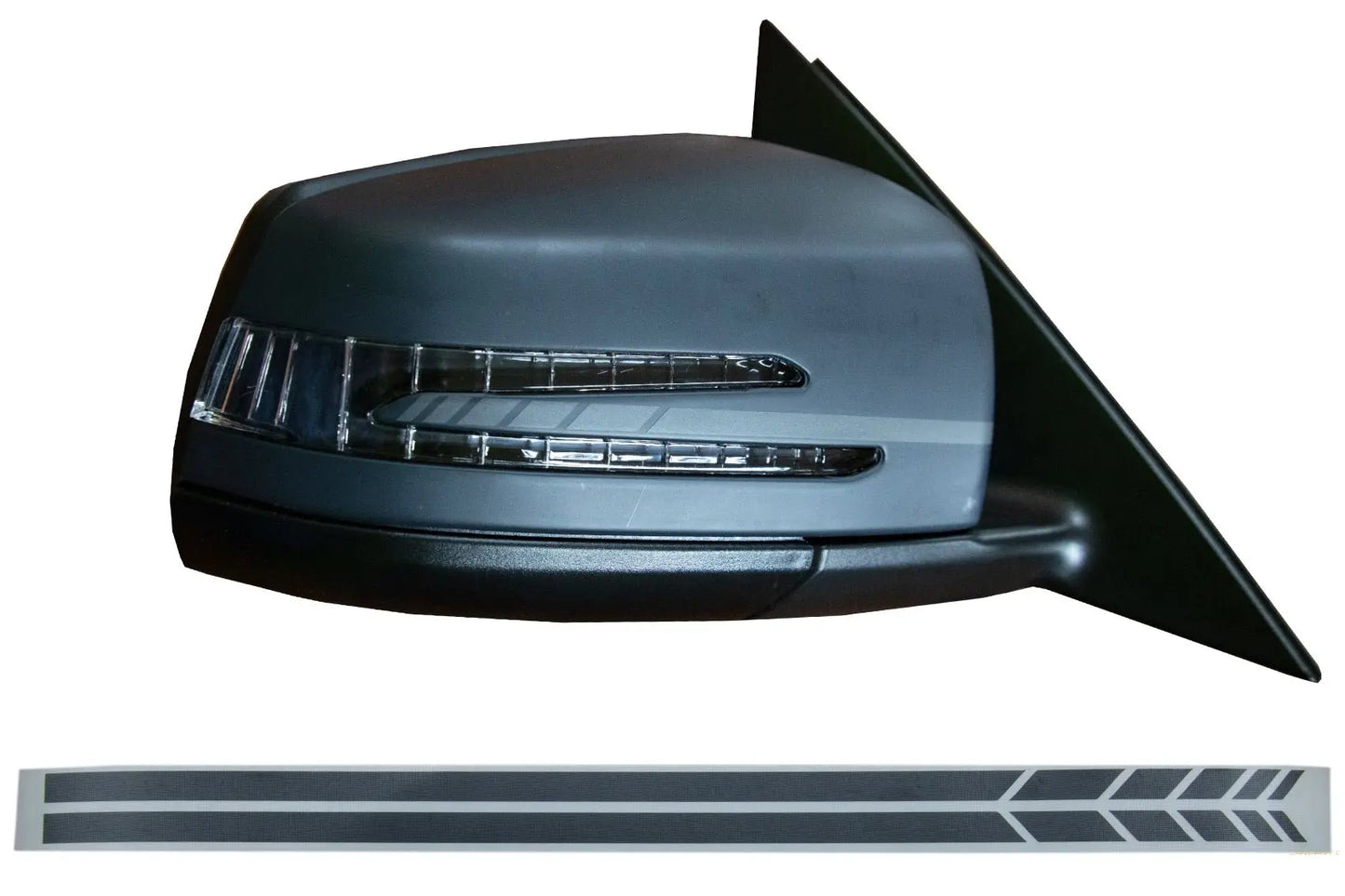 Aufkleber Spiegel Dunkelgrau Passend Für Mercedes Coupe C238 A B C E S Klasse CLA GLA CLS GLK W246 W204 W176 W117 W212 W207 W218 X156 X204 W221 KITT