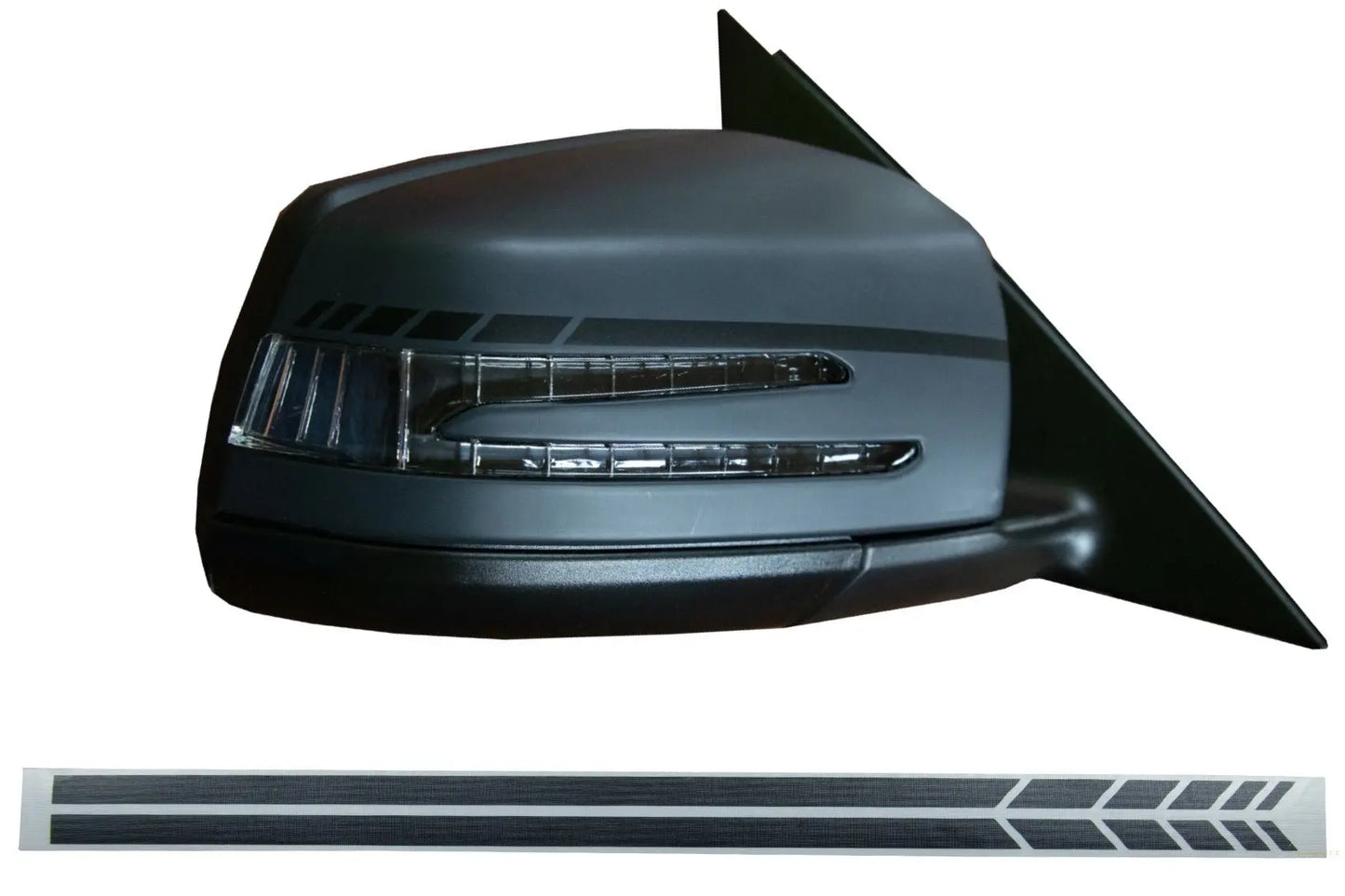 Aufkleber Spiegel Mattschwarz Passend Für Mercedes Coupé C238 A B C E S Klasse CLA GLA CLS GLK W246 W204 W176 W117 W212 W207 W218 X156 X204 W221 KITT