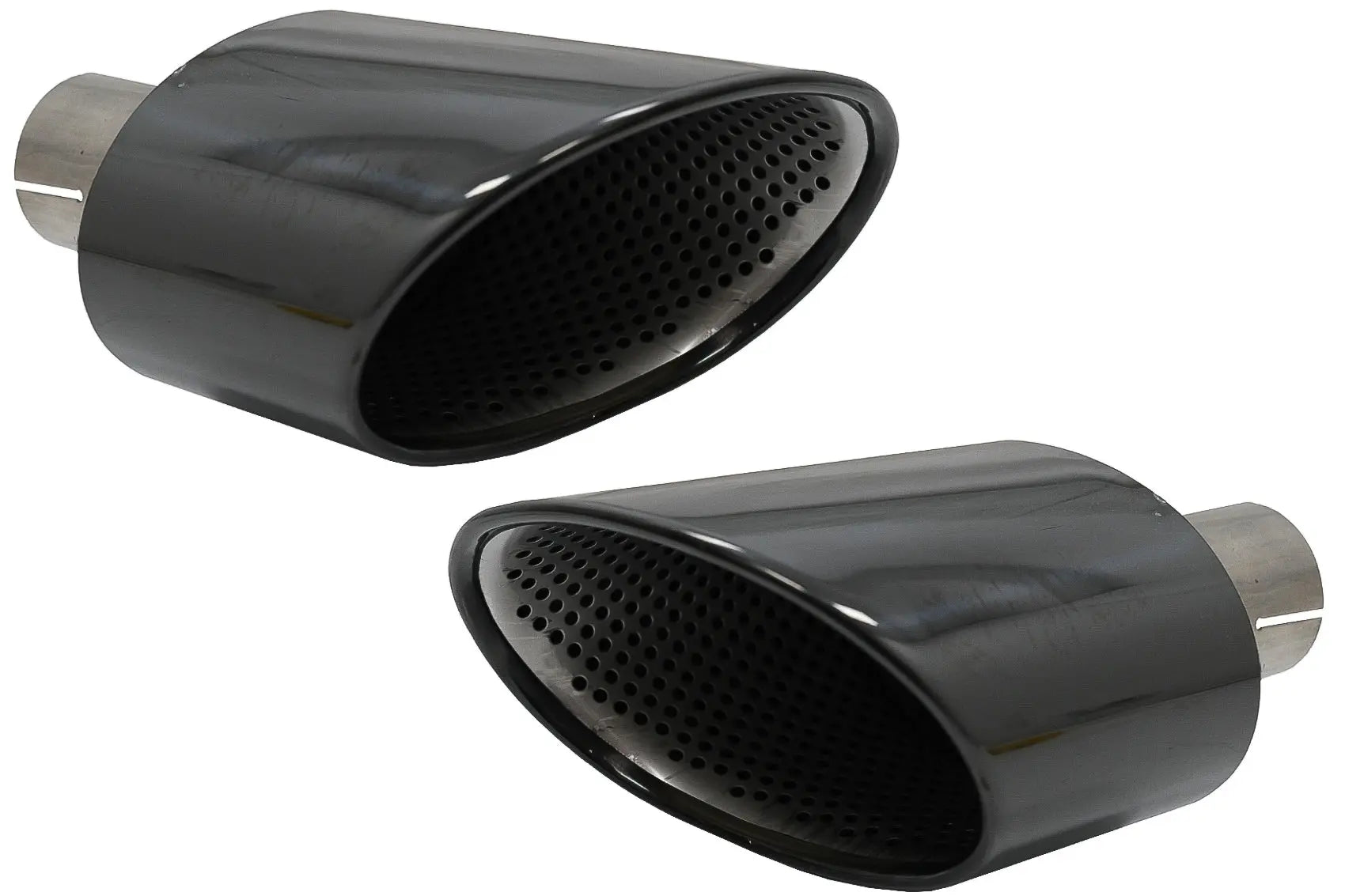 Auspuff Endrohre Passend Für Audi A4 B9 (2016-2019) A5 F5 (2017-2019) Schwarz KITT Professional Exhaust Systems