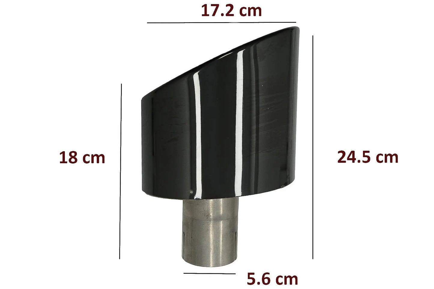 Auspuff Endrohre Passend Für Audi A4 B9 (2016-2019) A5 F5 (2017-2019) Schwarz KITT Professional Exhaust Systems