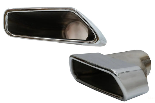 Auspuffendrohre Passend Für BMW 5er G30 G31 (2017) F10 F11 (2010-2014) F10 F11 LCI (2015-2017) 6er G32 (2017) M-Tech Sport Design Chrom KITT Professional Exhaust Systems
