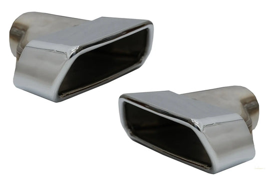 Auspuffendrohre Passend Für BMW 5er G30 G31 (2017) F10 F11 (2010-2014) F10 F11 LCI (2015-2017) 6er G32 (2017) M-Tech Sport Design Chrom KITT Professional Exhaust Systems