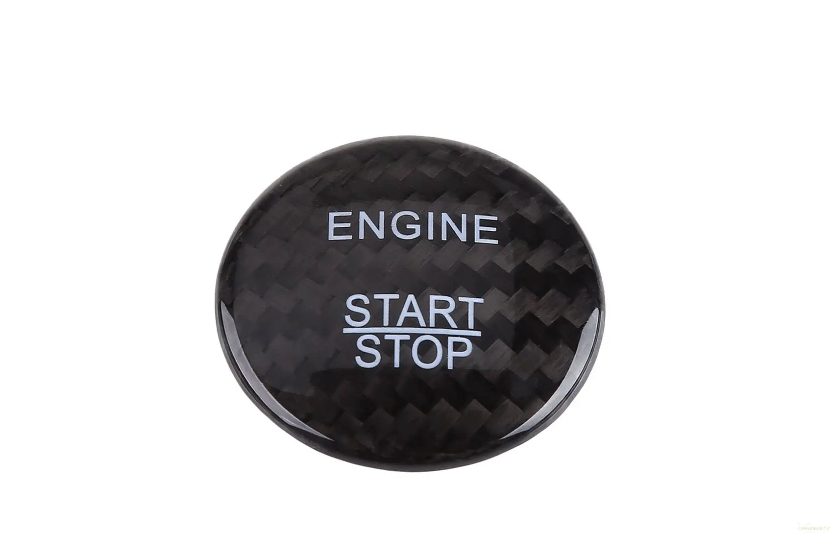 Auto Motor Startknopf Abdeckung Innendekoration Passend Für Mercedes A-Klasse W176 B-Klasse W246 C-Klasse W205 W204 Echtcarbon KITT