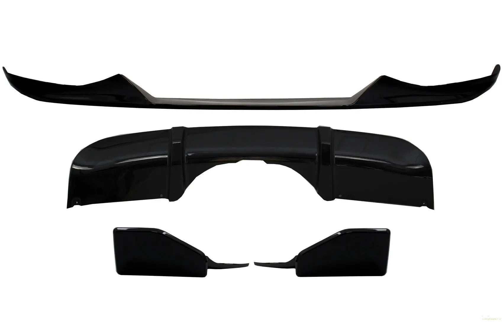 Bodykit Frontschürze Und Luftdiffusor Passend Für BMW X5 F15 (2014-2018) Aero Paket M Technik Sport Piano Black KITT