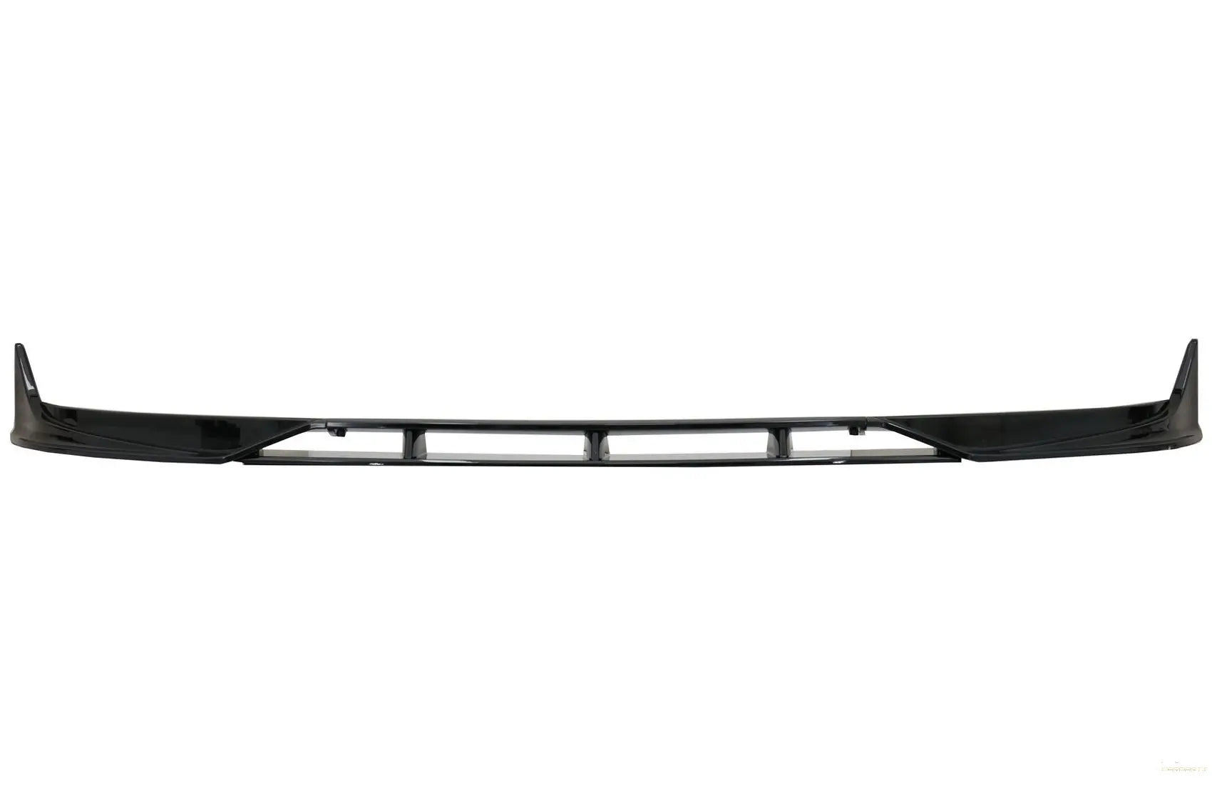 Bodykit-Verlängerung Passend Für Tesla Model 3 (2017-Up) Frontschürzenlippe Luftdiffusor Und Seitenschweller Piano Black KITT