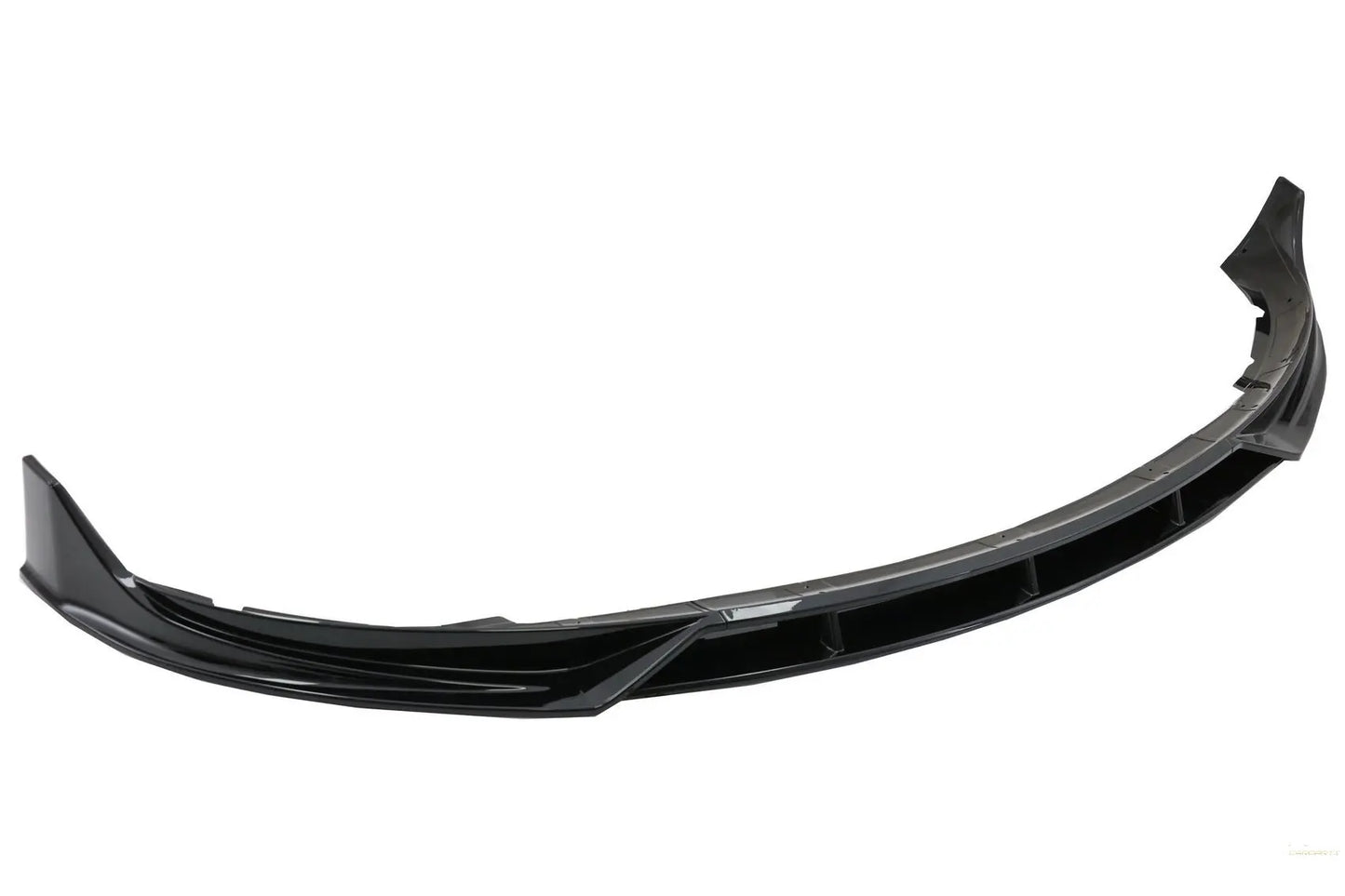 Bodykit-Verlängerung Passend Für Tesla Model 3 (2017-Up) Frontschürzenlippe Luftdiffusor Und Seitenschweller Piano Black KITT