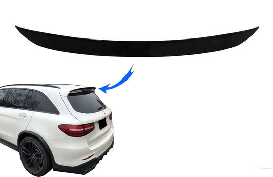 Dachheckspoileraufsatz Passend Für Mercedes GLC X253 SUV (2015) Piano Black KITT