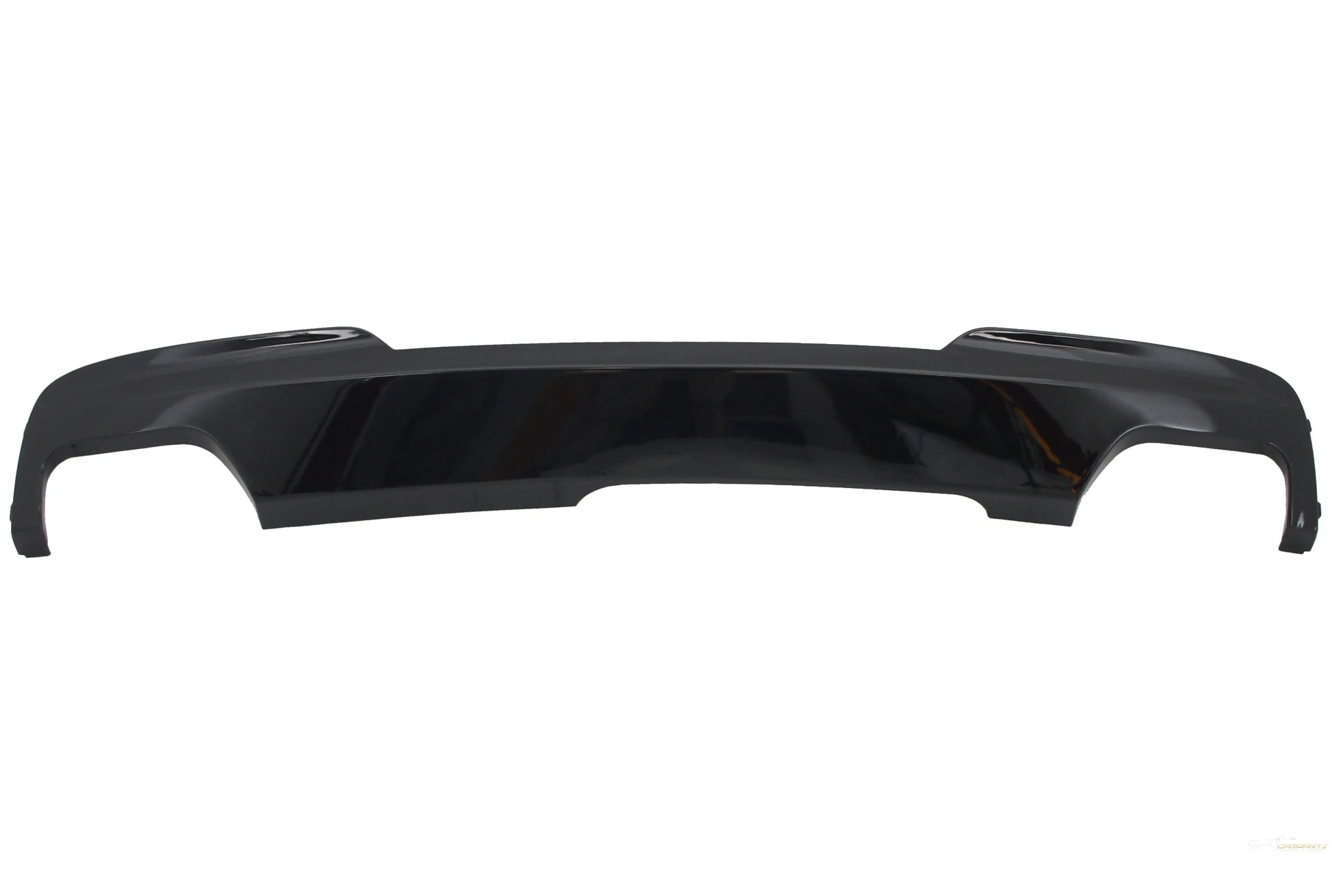 Doppelauslass Luftdiffusor Brilliant Black Edition Mit Endschalldämpfer Sport M-Tech 550i Design Passend Für BMW F10 F11 (2011-2017) KITT