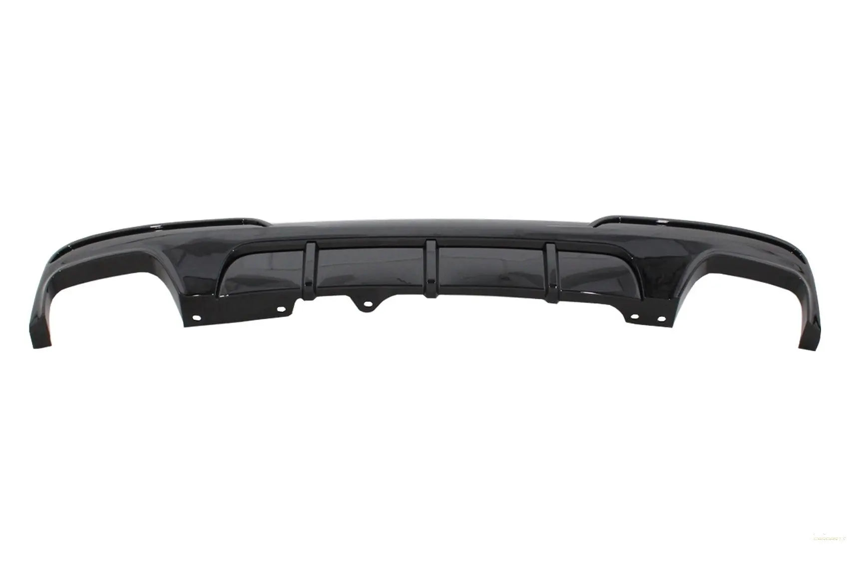 Doppelauslass-Luftdiffusor Mit Auspuffendrohren Dual Twin Passend Für BMW 5er F10 F11 (2011-2017) M-Performance Design KITT
