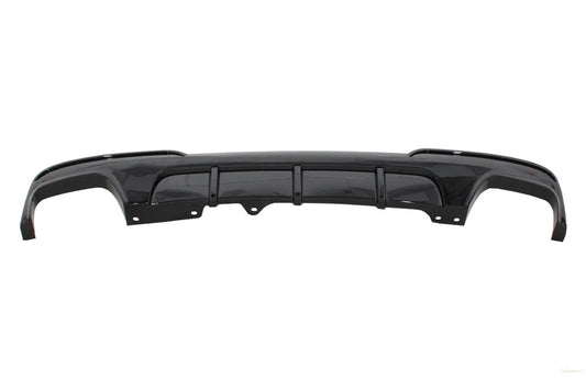 Doppelauslass-Luftdiffusor Mit Auspuffendrohren Dual Twin Passend Für BMW 5er F10 F11 (2011-2017) M-Performance Design KITT