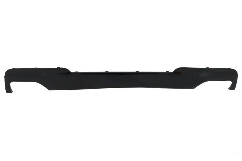Doppelauslassluftdiffusor Passend Für BMW F10 F11 5er (2011-2017) M-Technik 550i Design Brillant Black Edition KITT