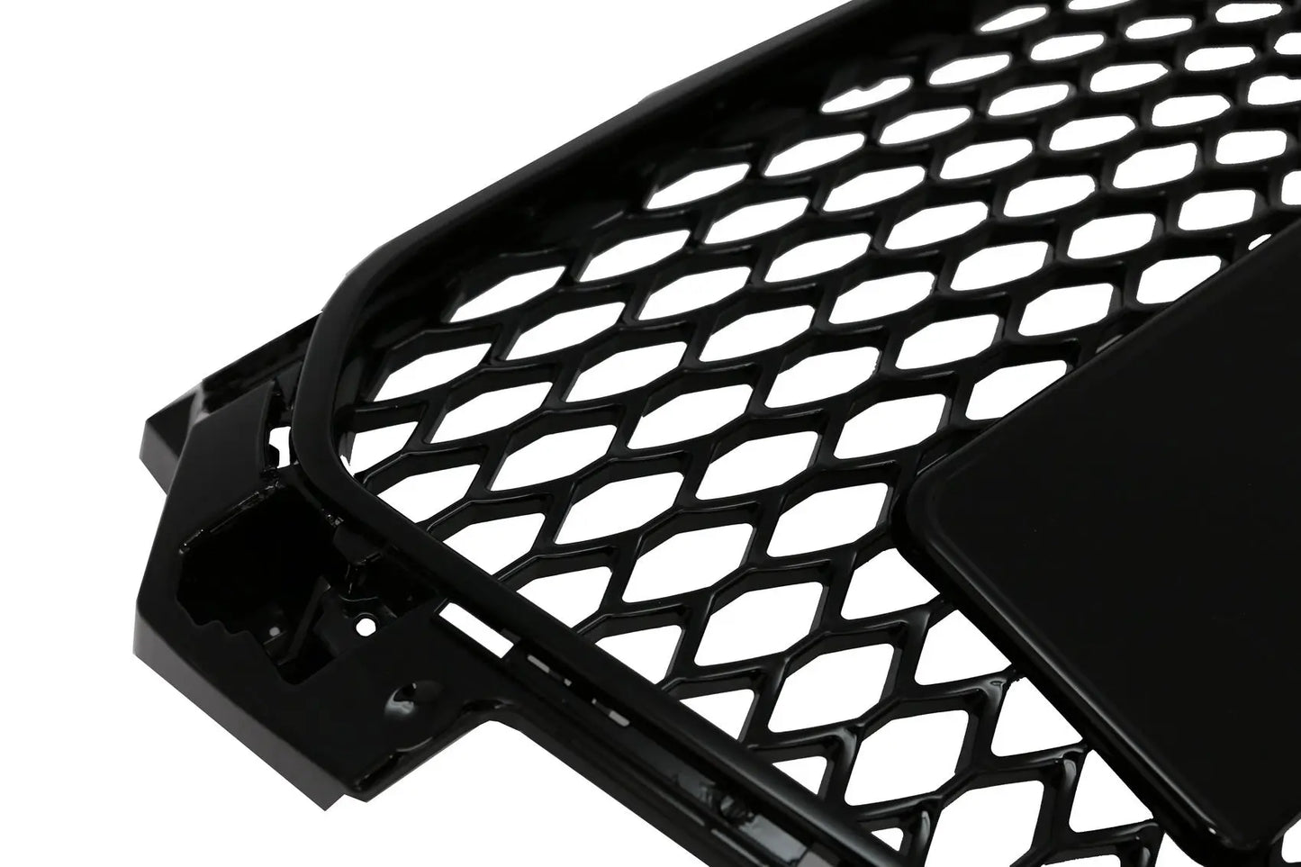 Frontgrill Ohne Emblem Passend Für Audi A1 8x (2010-2014) Rs1 Design Piano Black KITT