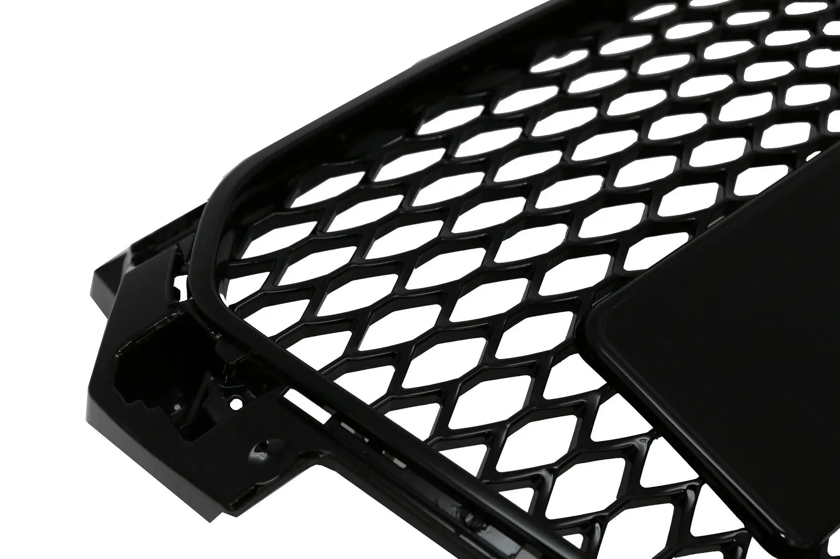 Frontgrill Ohne Emblem Passend Für Audi A1 8x (2010-2014) Rs1 Design Piano Black KITT