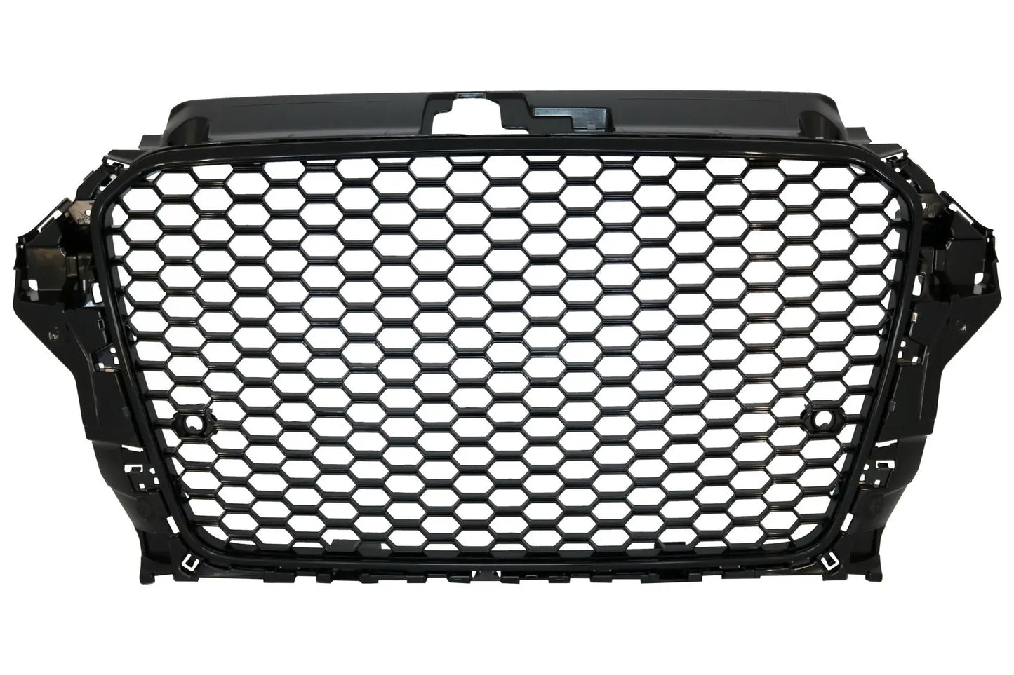 Frontgrill Ohne Emblem Passend Für Audi A3 8V (2012-2016) RS3 Design Piano Black KITT