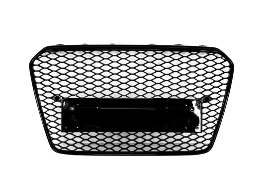 Frontgrill Ohne Emblem Passend Für Audi A5 8T (2012-2015) RS Design Piano Black KITT