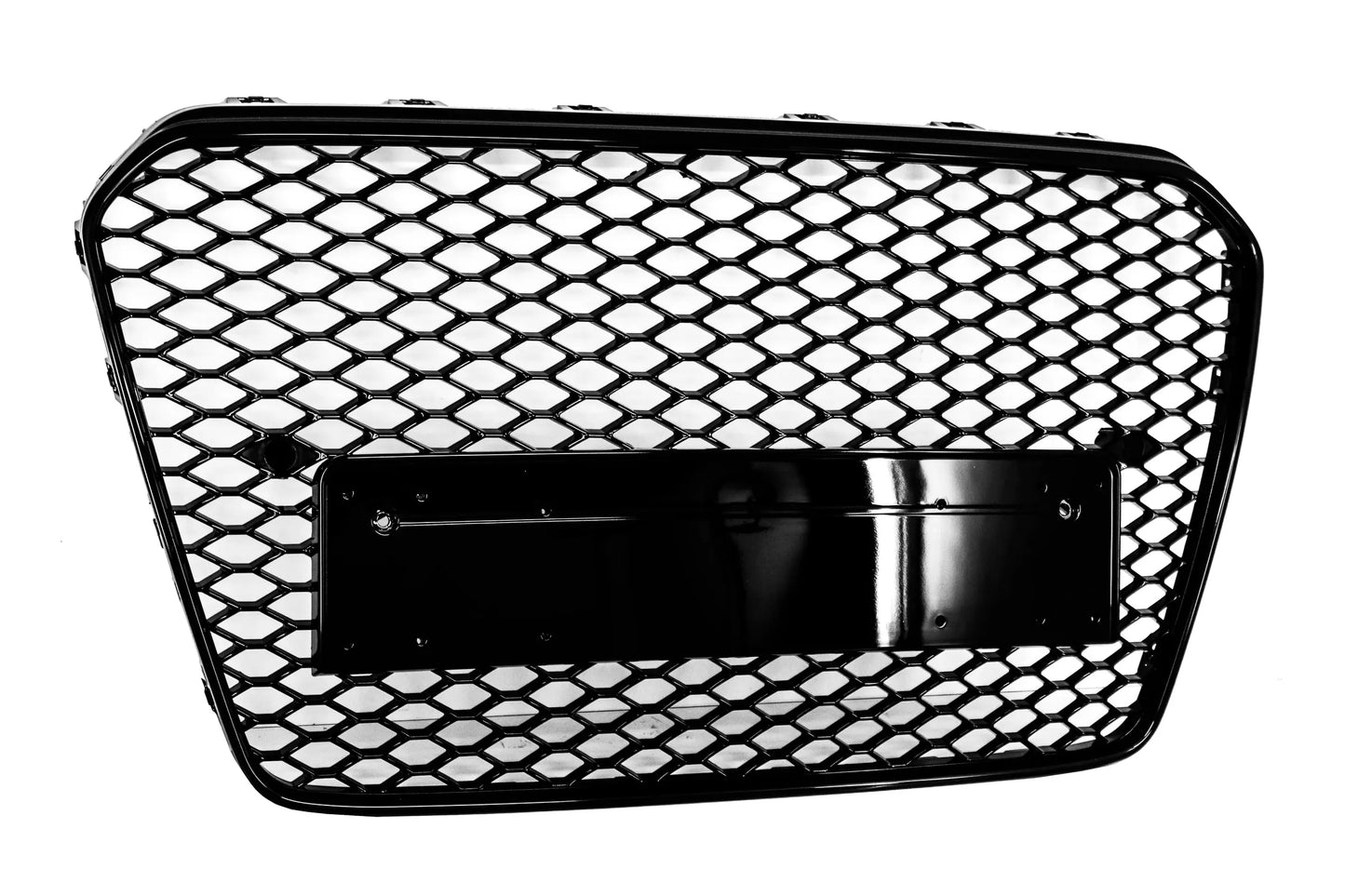 Frontgrill Ohne Emblem Passend Für Audi A5 8T (2012-2015) RS Design Piano Black KITT