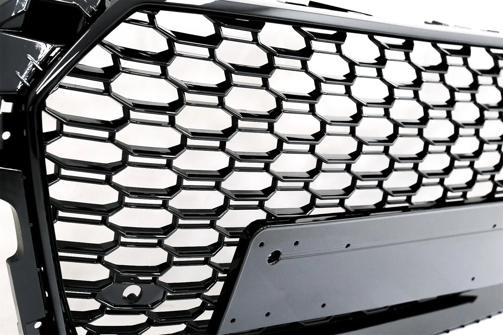 Frontgrill Ohne Emblem Passend Für Audi A5 F5 (2017-2019) RS Design Piano Black KITT Specials