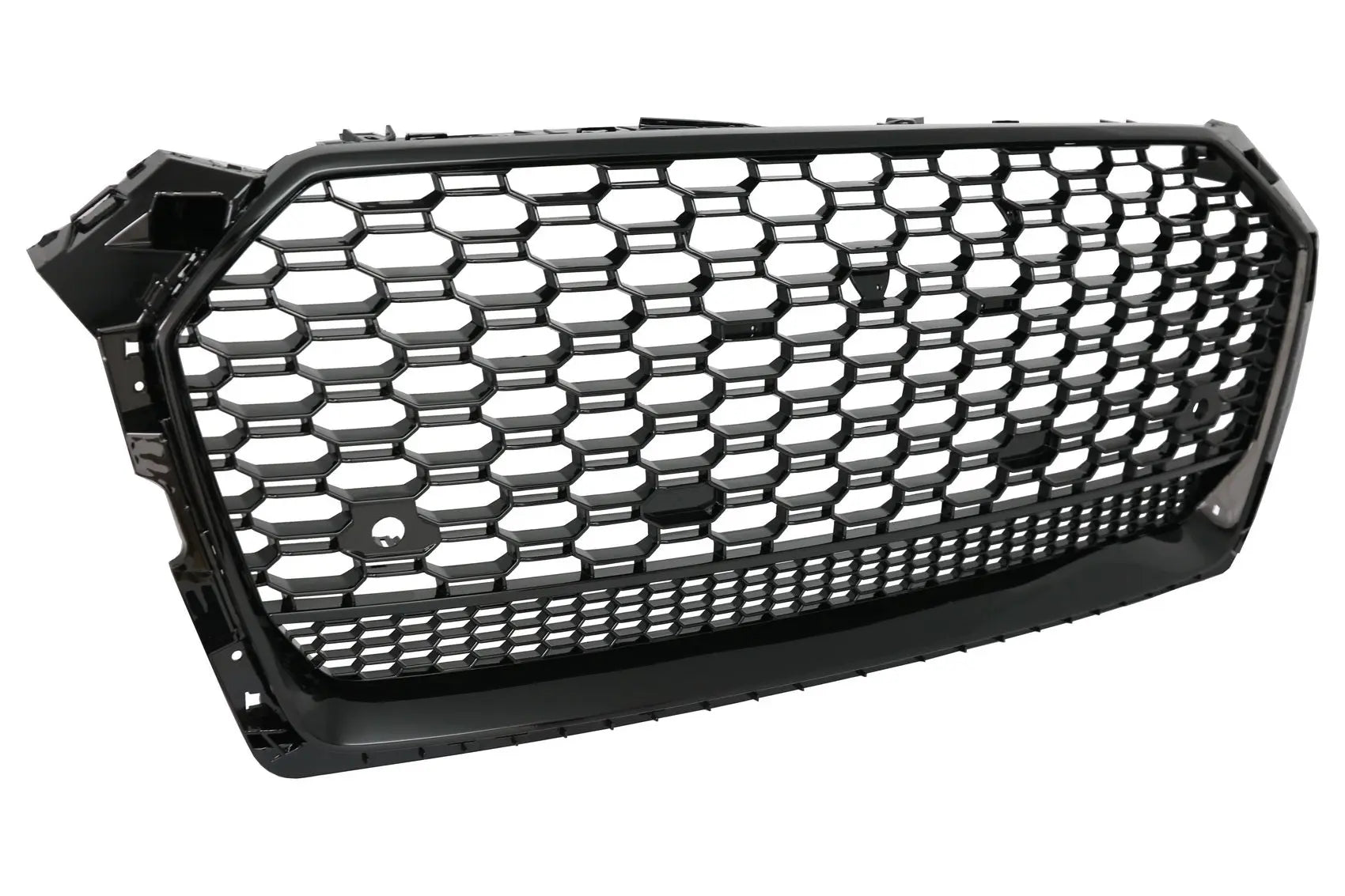 Frontgrill Ohne Emblem Passend Für Audi A5 F5 (2017-2019) RS Design Piano Black KITT Specials