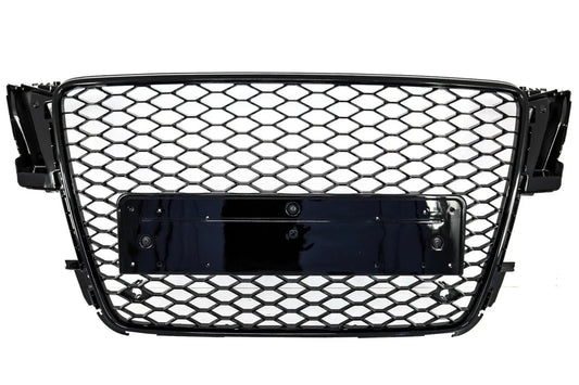 Frontgrill Passend Für Audi A5 8T (2008-2011) RS5 Design Badgeless Piano Black KITT Specials