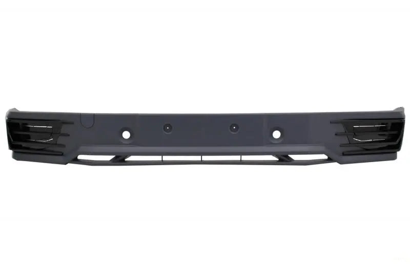 Frontschürzenaufsatzspoiler Mit LED Tagfahrlicht Und Dachspoiler Passend Für VW Transporter T6 (2016) Sportline Design KITT