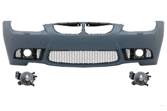Frontstoßstange Mit Nebelscheinwerfer Passend Für BMW 3er E92 Coupé E93 Cabrio (2006-2009) M3 Look KITT
