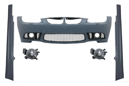 Frontstoßstange Mit Nebelscheinwerfer Und Seitenschweller Passend Für BMW 3er E92 E93 (2006-2009) KITT