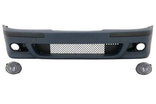 Frontstoßstange Mit Nebelscheinwerfern Klar Verchromt Passend Für BMW 5er E39 (1995-2003) M5 Look KITT