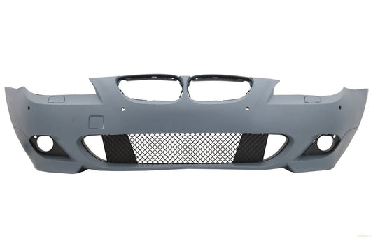 Frontstoßstange Mit PDC 18 Mm Passend Für BMW 5er LCI E60 E61 (2007-2010) Und Nebelscheinwerfer Projektoren M-Technik Design KITT