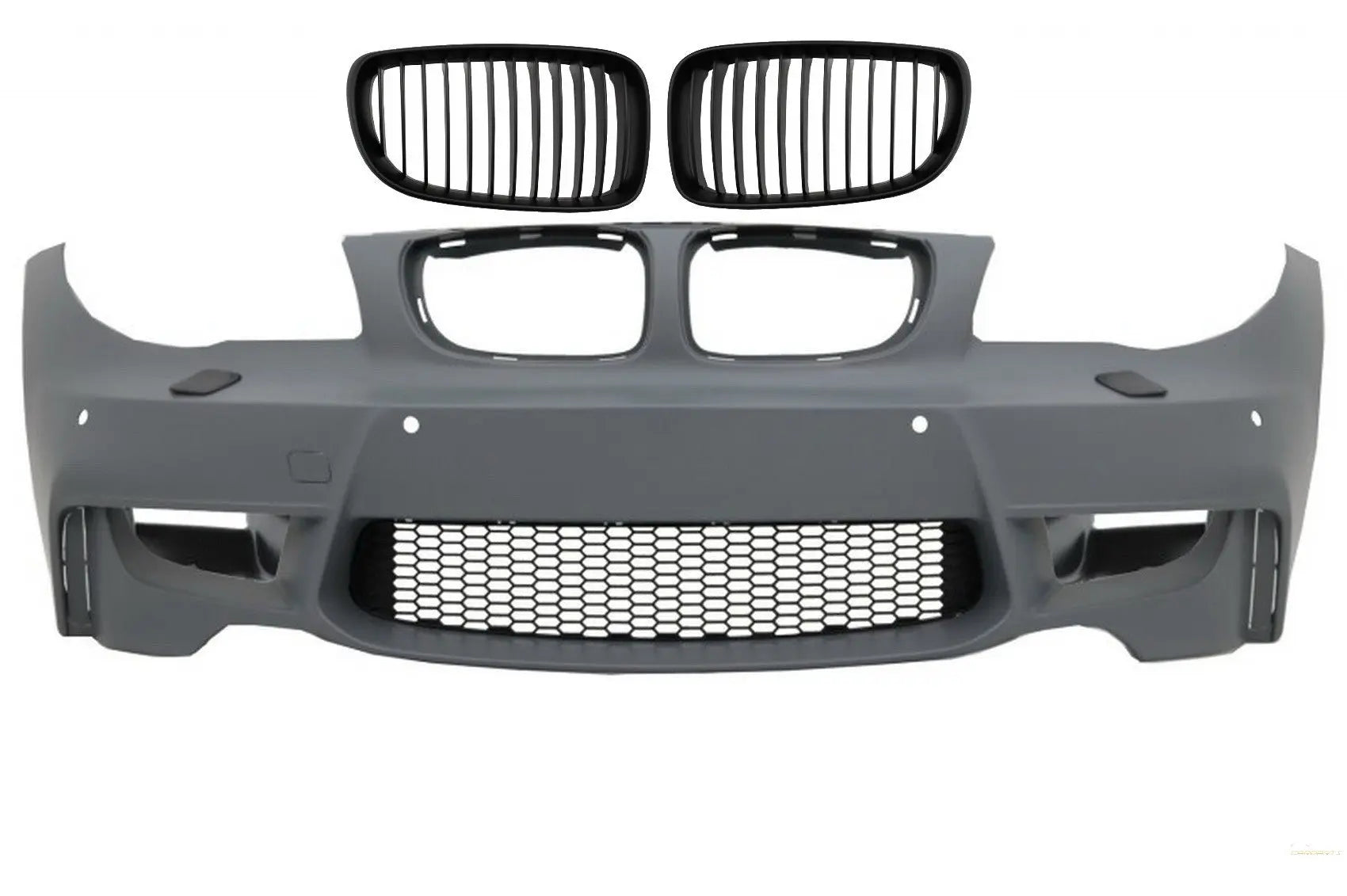 Frontstoßstange Passend Für BMW 1er E81 E82 E87 E88 (2004-2011) 1m Design Mit Luftführung KITT