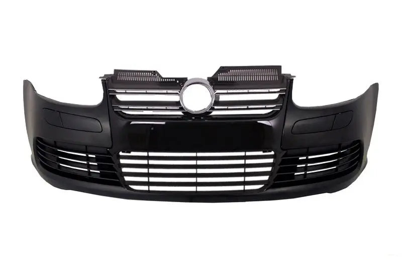 Frontstoßstange Passend Für VW Golf V 5 (2003-2007) Jetta (2005-2010) R32 Piano Glänzend Schwarz Grill KITT
