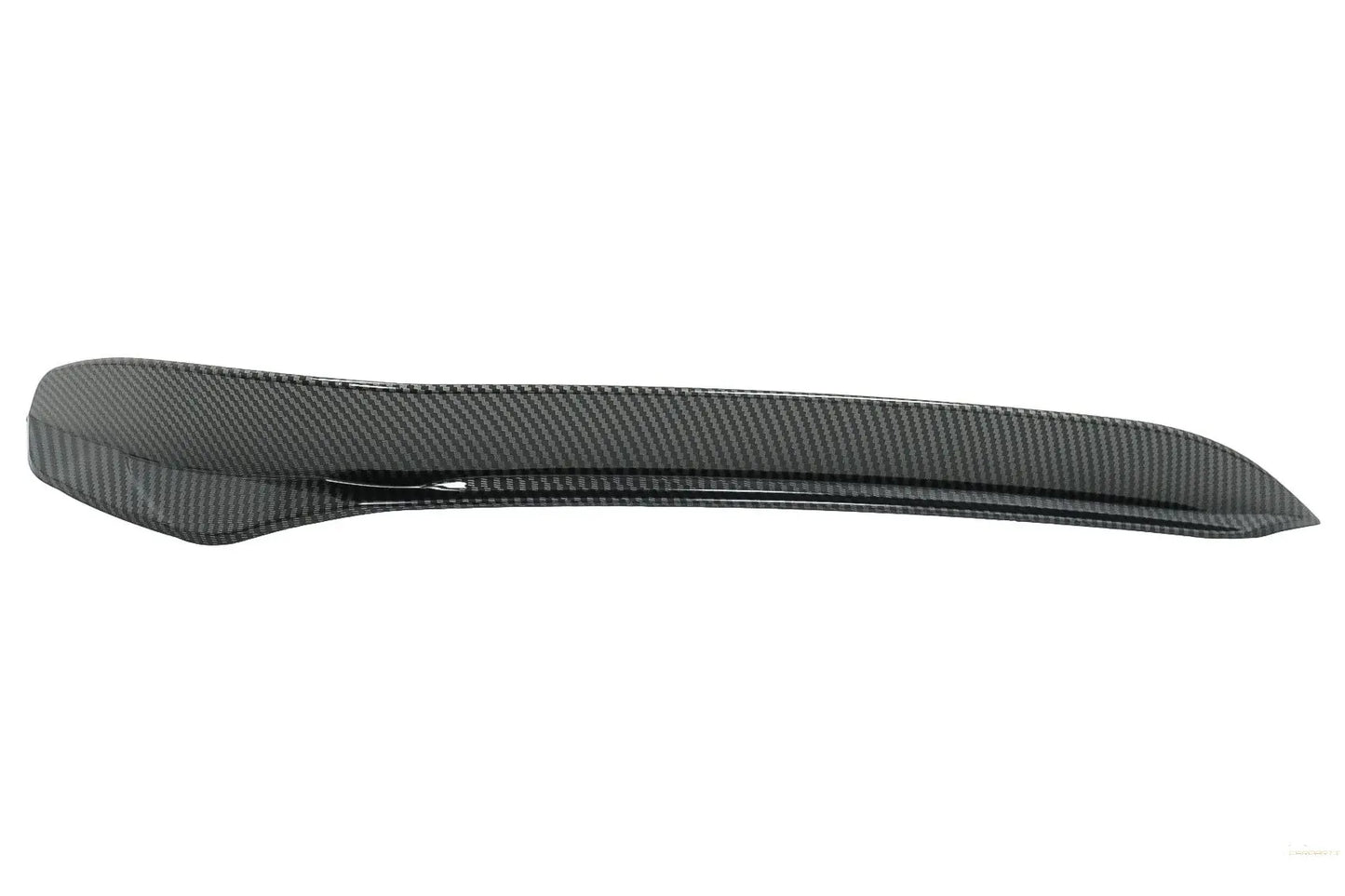 Frontstoßstange Seitliche Finnen Flaps Passend Für VW Golf 7.5 GTI 5g Fließheck (2017-2020) Carbon Look KITT