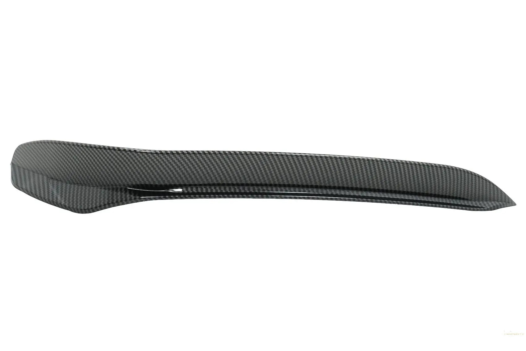 Frontstoßstange Seitliche Finnen Flaps Passend Für VW Golf 7.5 GTI 5g Fließheck (2017-2020) Carbon Look KITT